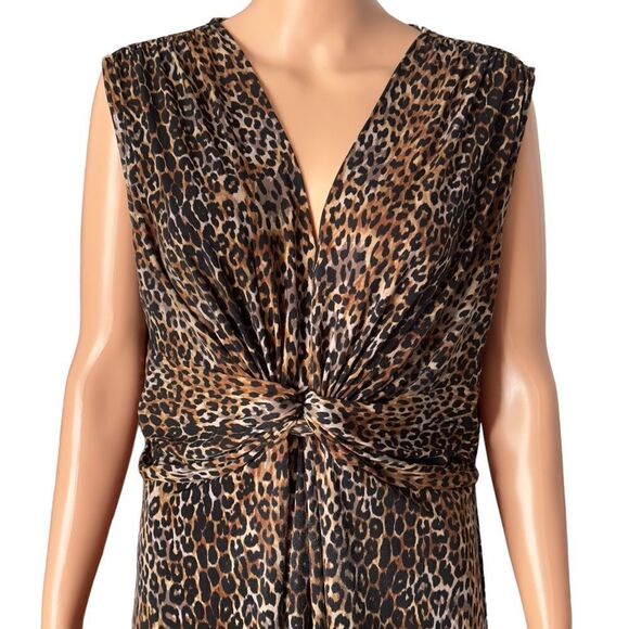 east 5th Animal Print Front Ruched Dress - Picture 6 of 13